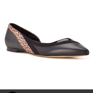 Nine West Bye Bye D’Orsay Studded Flats